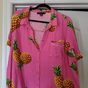 Women's button down top